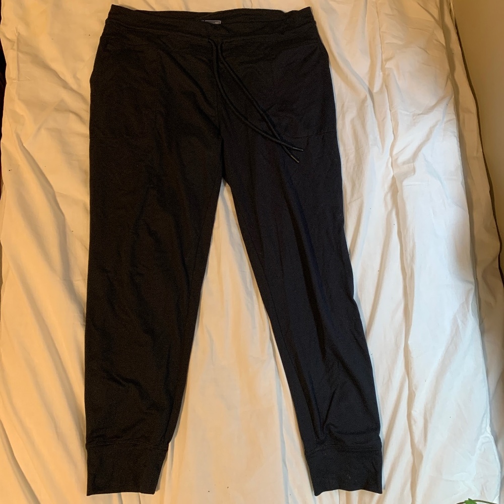 Black sweat pants